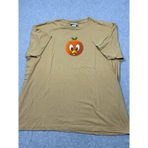 Disney Adult Size XL Orange Graphic T-Shirt